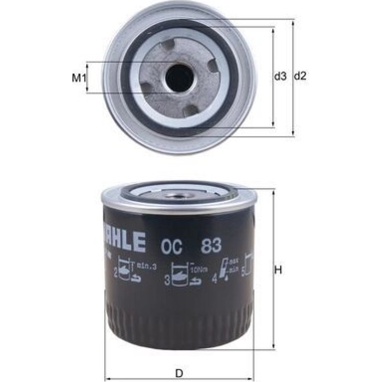 Ölfilter OC 83 Ölfilter OC 83