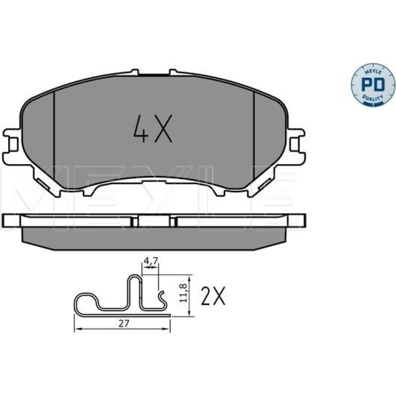 Bremsbelagsatz, Scheibenbremse 025 220 6518/PD Bremsbelagsatz, Scheibenbremse 025 220 6518/PD