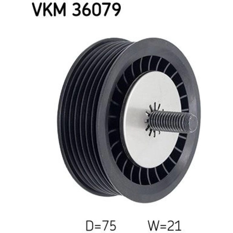 Umlenk-/Führungsrolle, Keilrippenriemen VKM 36079 Umlenk-/Führungsrolle, Keilrippenriemen VKM 36079