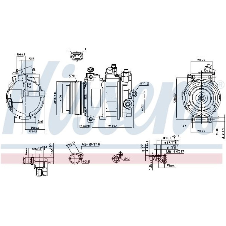 Kompressor, Klimaanlage 89031 Kompressor, Klimaanlage 89031