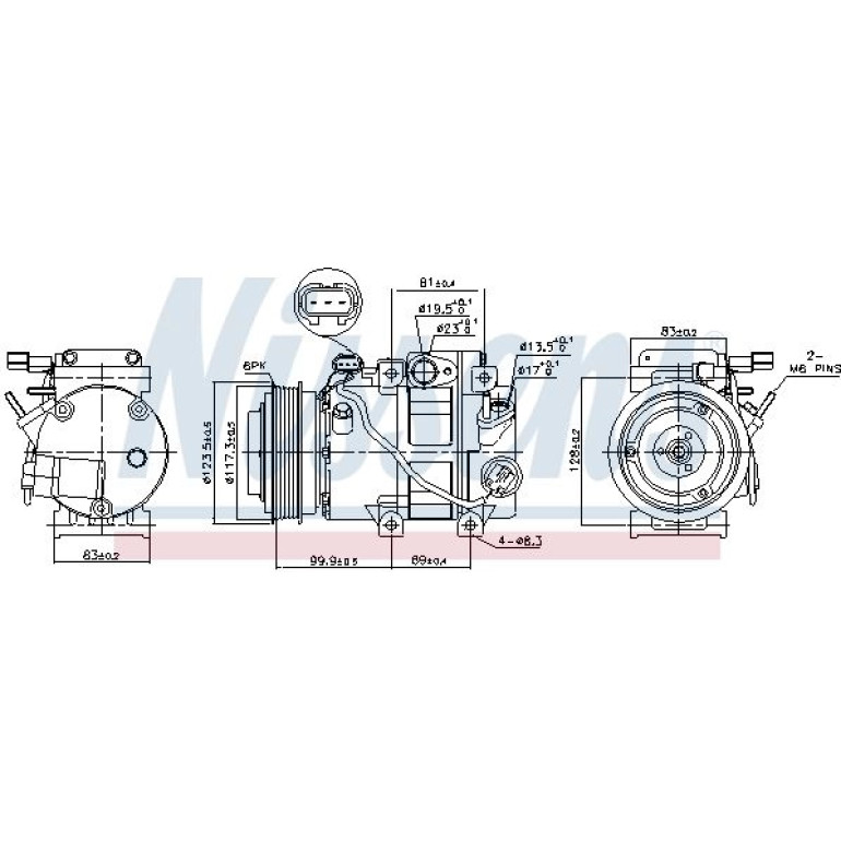 Kompressor, Klimaanlage 89305 Kompressor, Klimaanlage 89305