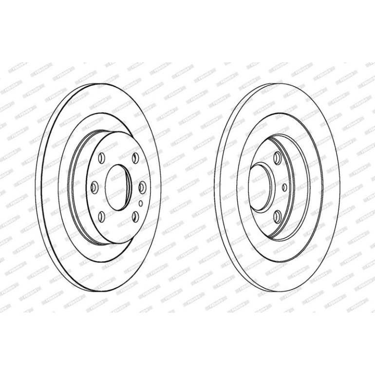 Bremsscheibe DDF523C Bremsscheibe DDF523C