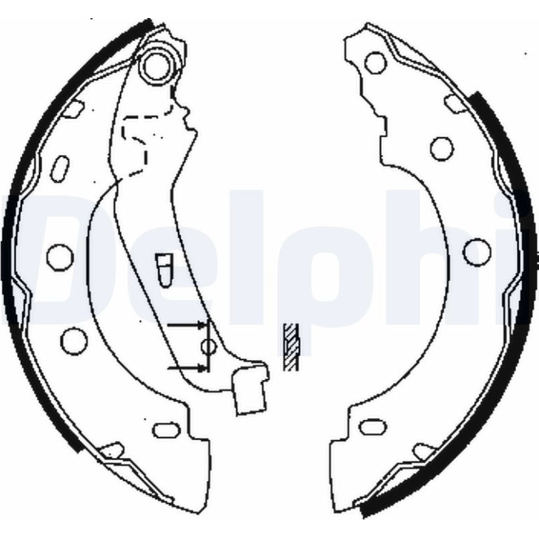Bremsbackensatz LS1842