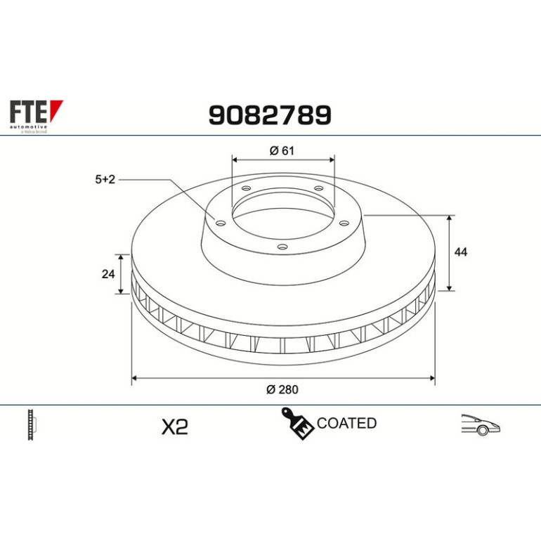Bremsscheibe 9082789
