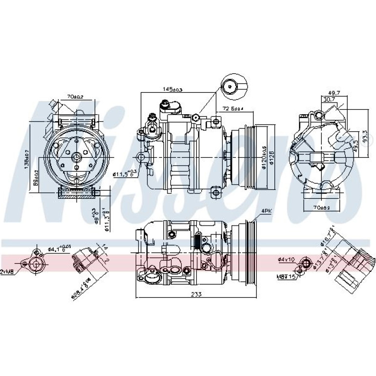 Kompressor, Klimaanlage 89112