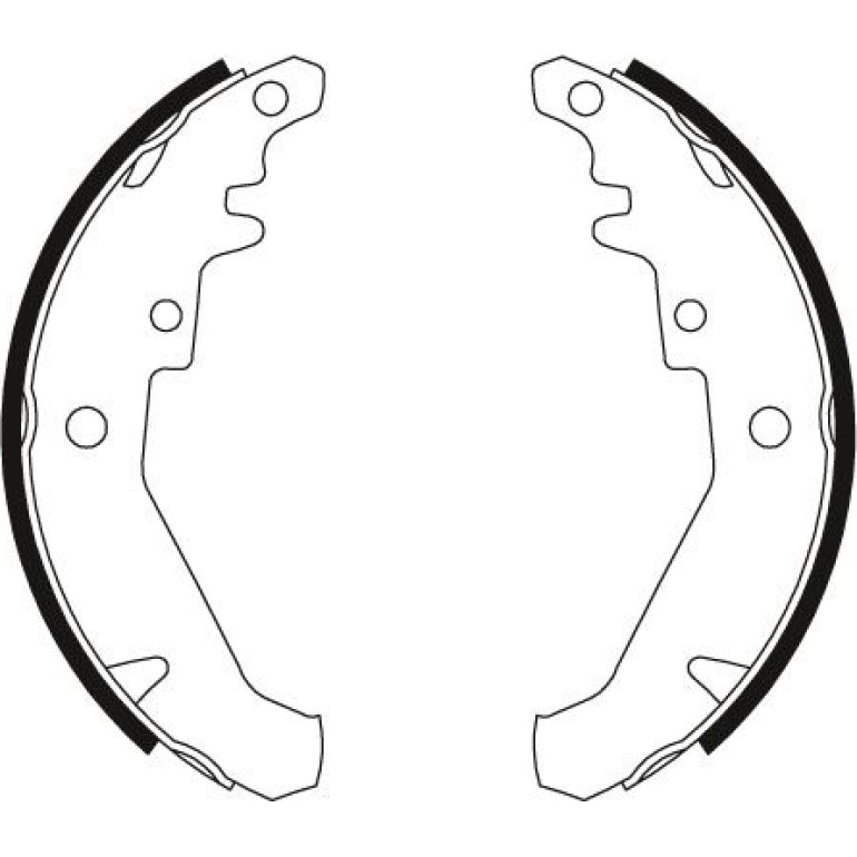 Bremsbackensatz GS8436 Bremsbackensatz GS8436