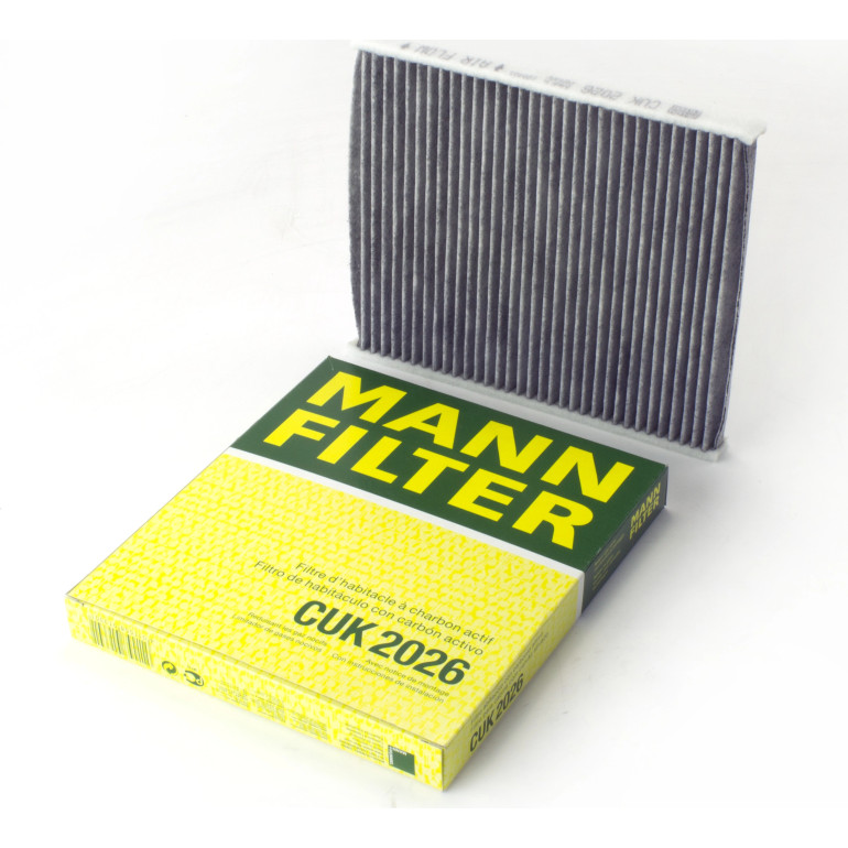 MANN-FILTER CUK 2026 Innenraumfilter, Aktivkohlefilter MANN-FILTER CUK 2026 Innenraumfilter, Aktivkohlefilter