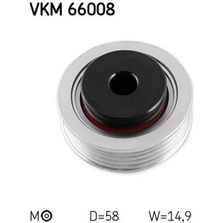 Spannrolle, Keilrippenriemen VKM 66008 Spannrolle, Keilrippenriemen VKM 66008
