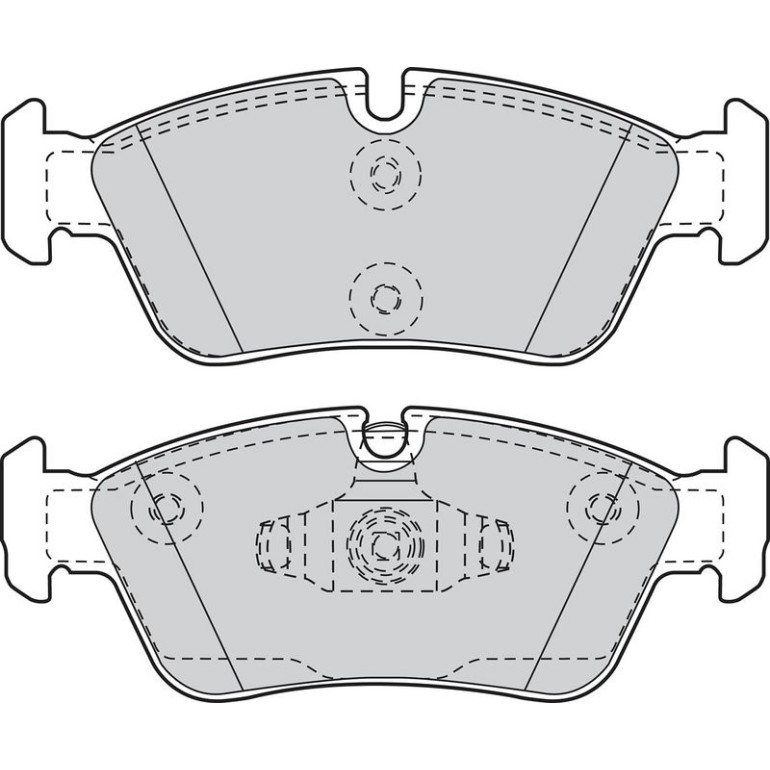 Bremsbelagsatz, Scheibenbremse 302050