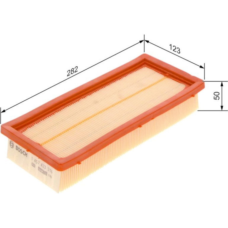 BOSCH 1 457 433 316 Luftfilter BOSCH 1 457 433 316 Luftfilter