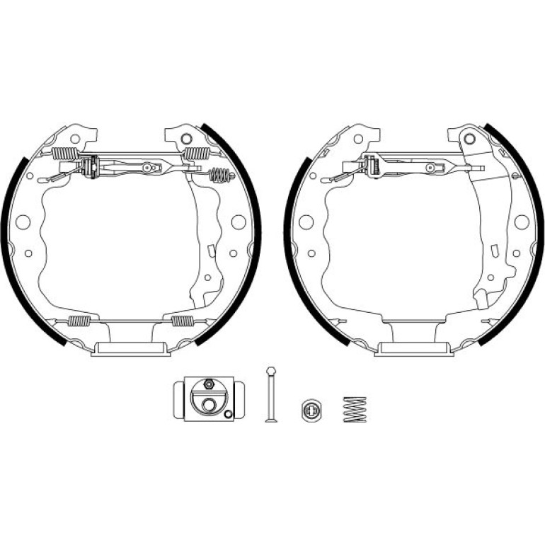 Bremsbackensatz 8DB 355 022-871