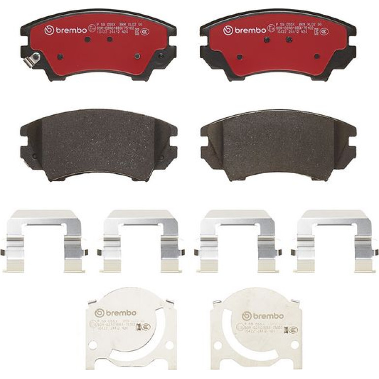Bremsbelagsatz, Scheibenbremse P 59 055X Bremsbelagsatz, Scheibenbremse P 59 055X