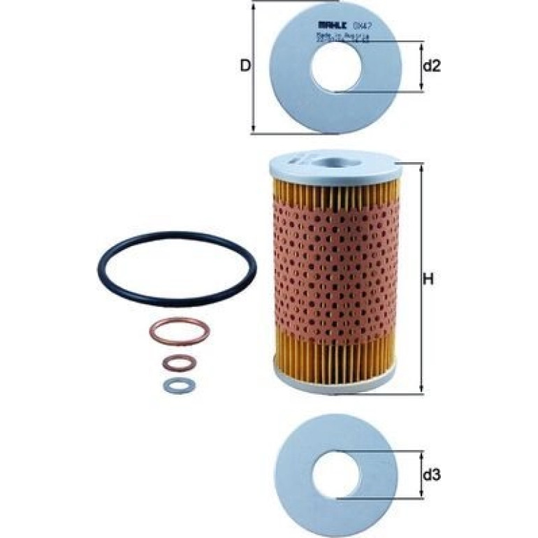 Ölfilter OX 47D Ölfilter OX 47D