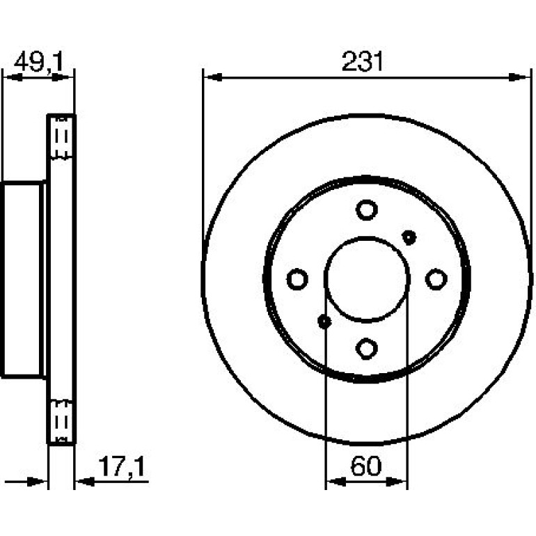 Bremsscheibe 0 986 479 241 Bremsscheibe 0 986 479 241