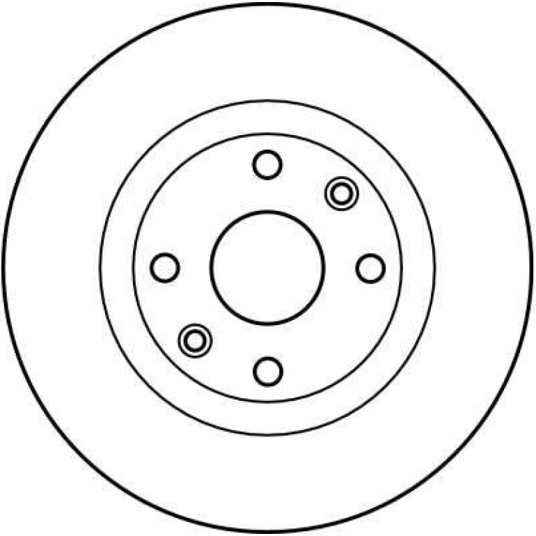 Bremsscheibe DF2586 Bremsscheibe DF2586
