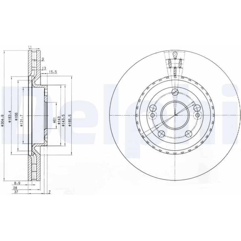 Bremsscheibe BG3685