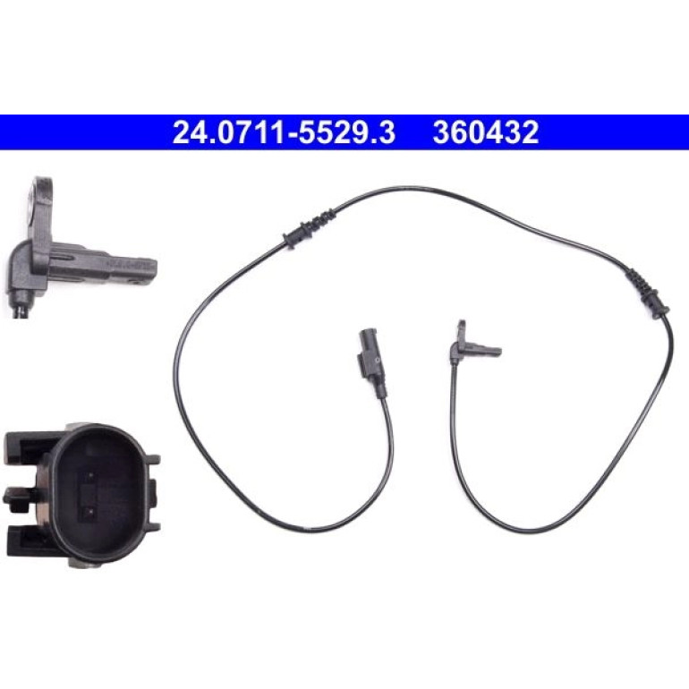 Sensor, Raddrehzahl 24.0711-5529.3 Sensor, Raddrehzahl 24.0711-5529.3