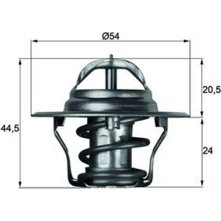 Thermostat, Kühlmittel TX 4 87D Thermostat, Kühlmittel TX 4 87D