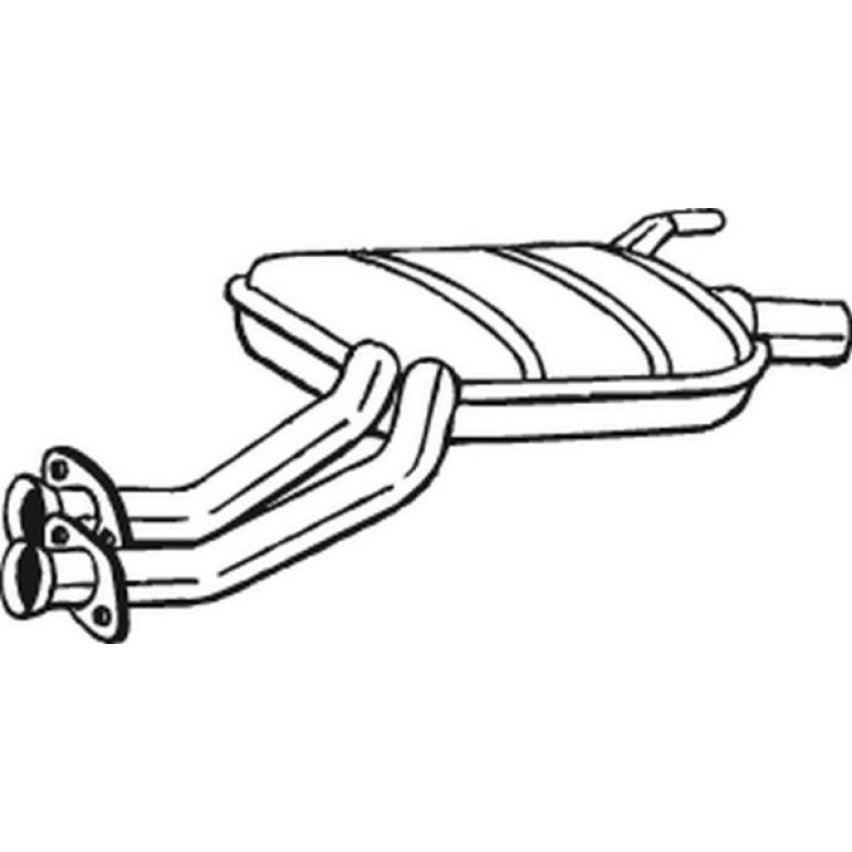 Mittelschalldämpfer 175-237 Mittelschalldämpfer 175-237