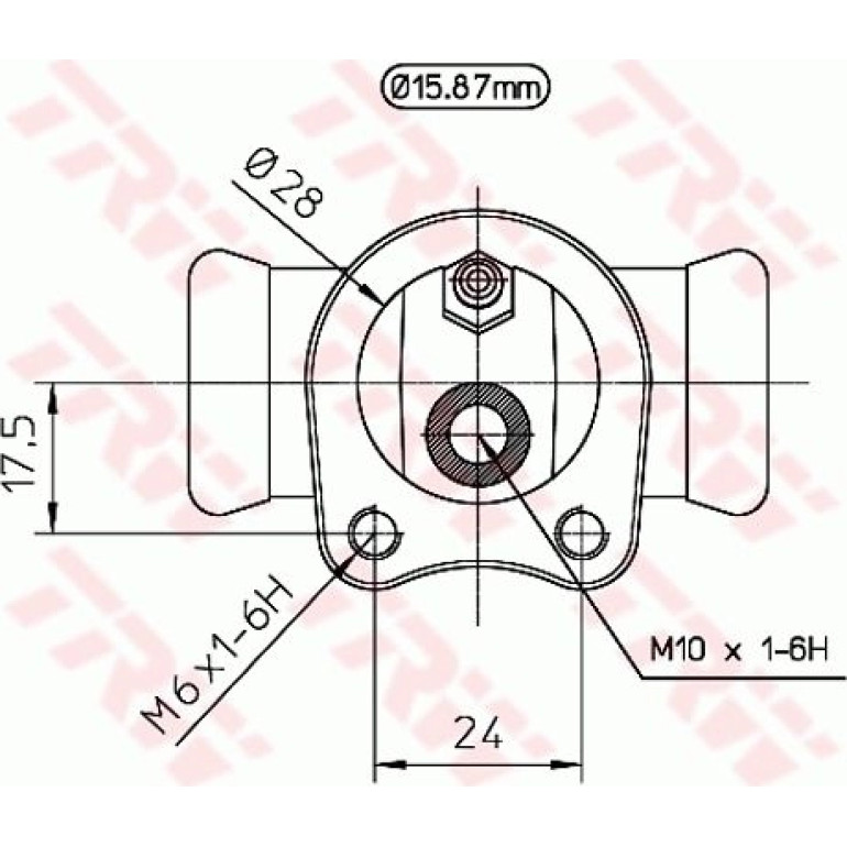 Radbremszylinder BWB116 Radbremszylinder BWB116