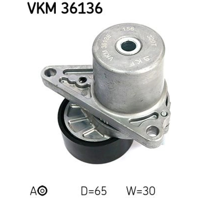 Spannrolle, Keilrippenriemen VKM 36136 Spannrolle, Keilrippenriemen VKM 36136