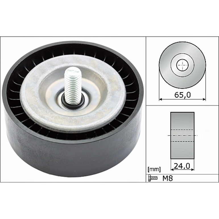 Umlenk-/Führungsrolle, Keilrippenriemen 532 0782 10
