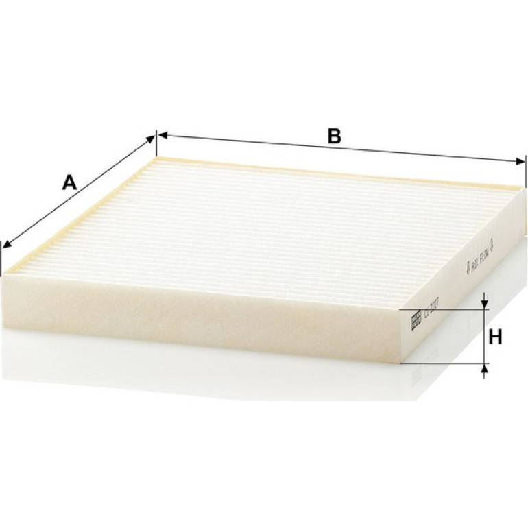 MANN-FILTER CU 2227 Innenraumfilter, Partikelfilter MANN-FILTER CU 2227 Innenraumfilter, Partikelfilter