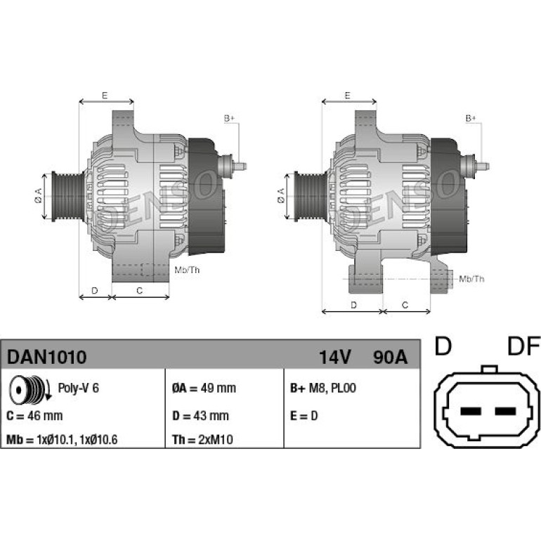 Generator DAN1010 Generator DAN1010