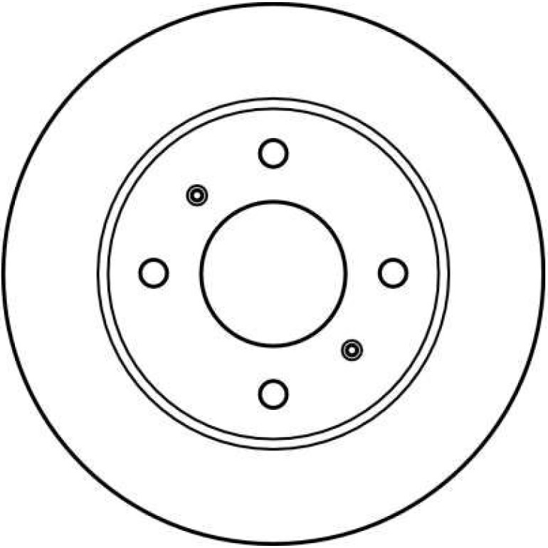 Bremsscheibe DF2591 Bremsscheibe DF2591