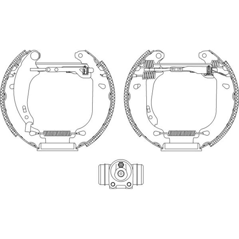 Bremsbackensatz 84053800 Bremsbackensatz 84053800