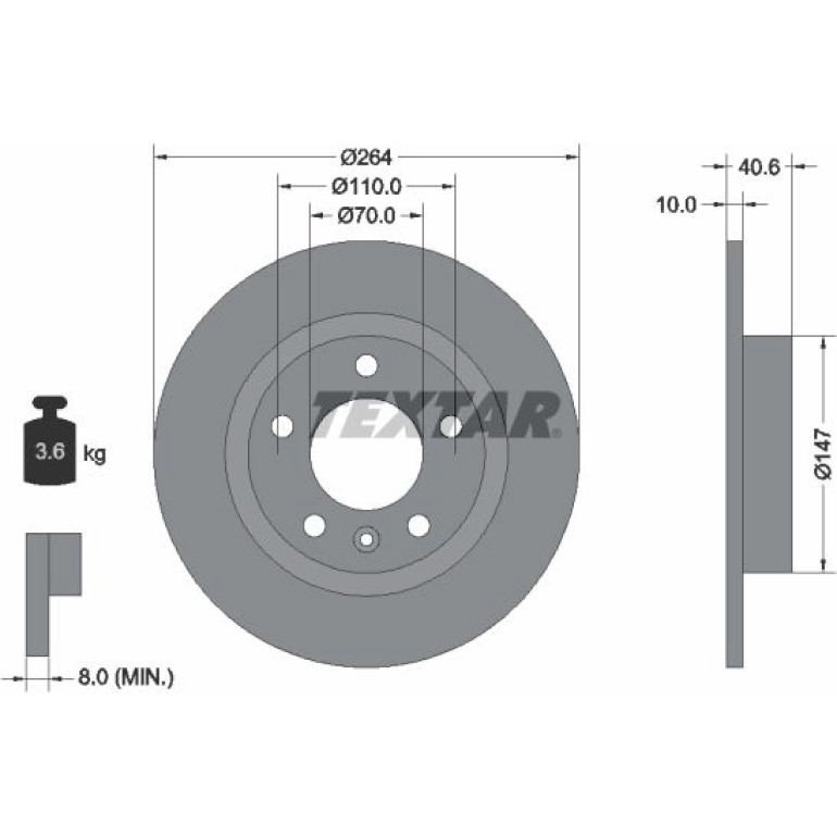 Bremsscheibe 92186403