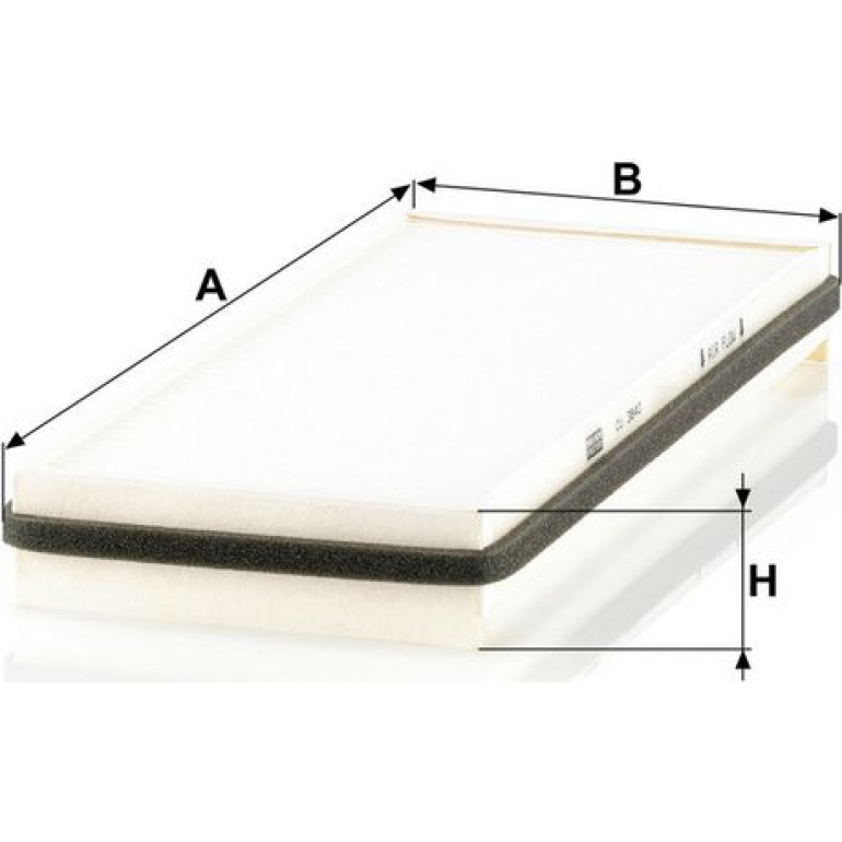 MANN-FILTER CU 3840 Innenraumfilter, Partikelfilter MANN-FILTER CU 3840 Innenraumfilter, Partikelfilter