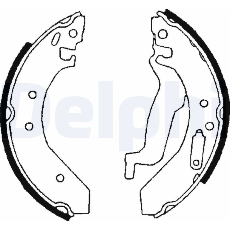 Bremsbackensatz LS1645 Bremsbackensatz LS1645