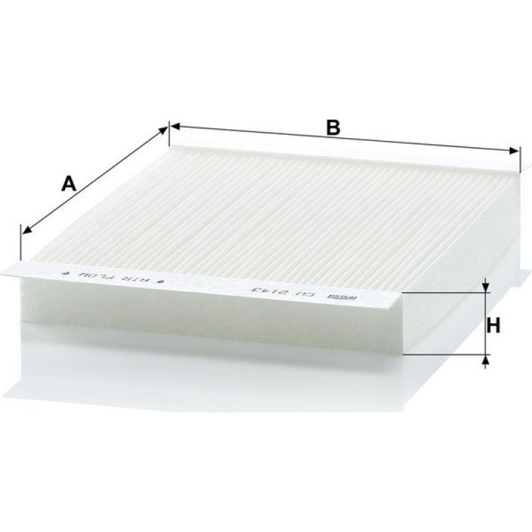 MANN-FILTER CU 2143 Innenraumfilter, Partikelfilter MANN-FILTER CU 2143 Innenraumfilter, Partikelfilter
