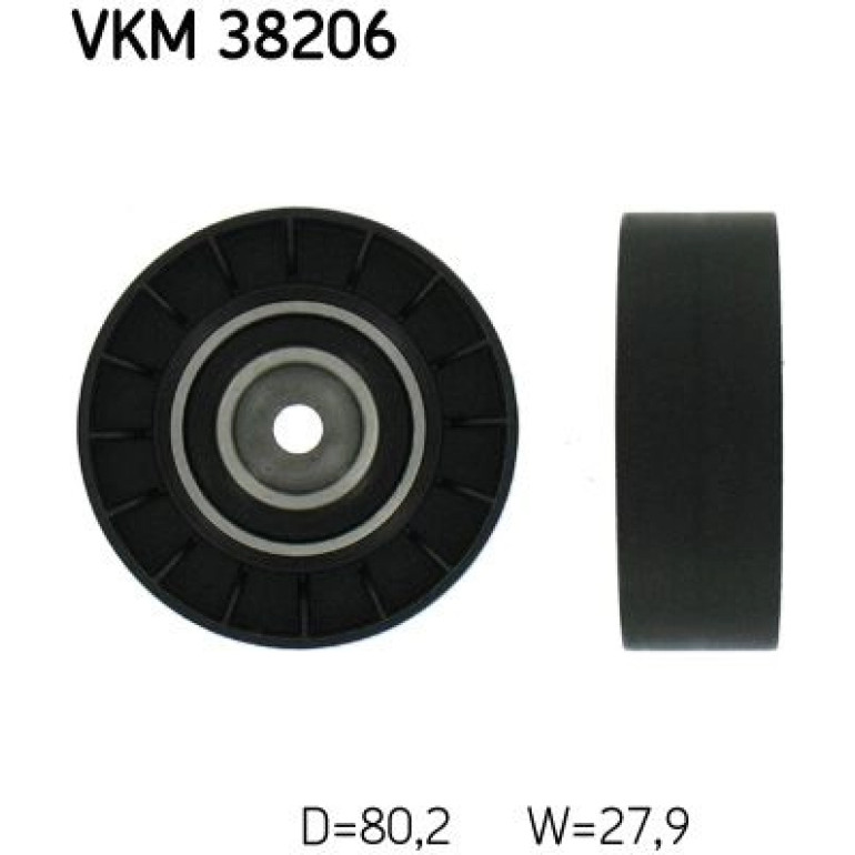 Umlenk-/Führungsrolle, Keilrippenriemen VKM 38206