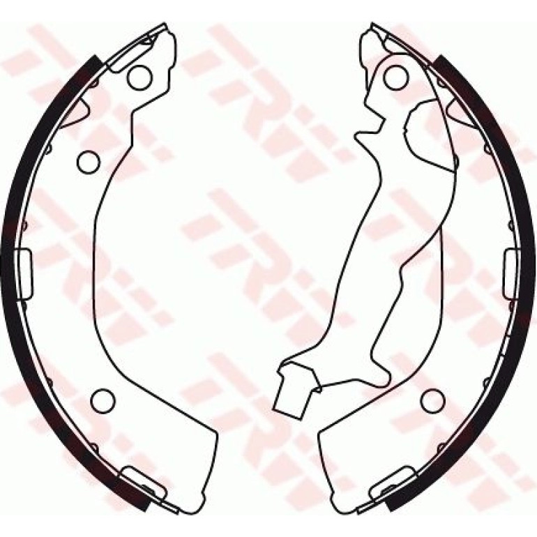 Bremsbackensatz GS8737 Bremsbackensatz GS8737