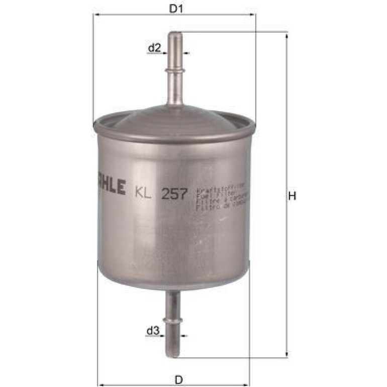 Kraftstofffilter KL 257 Kraftstofffilter KL 257
