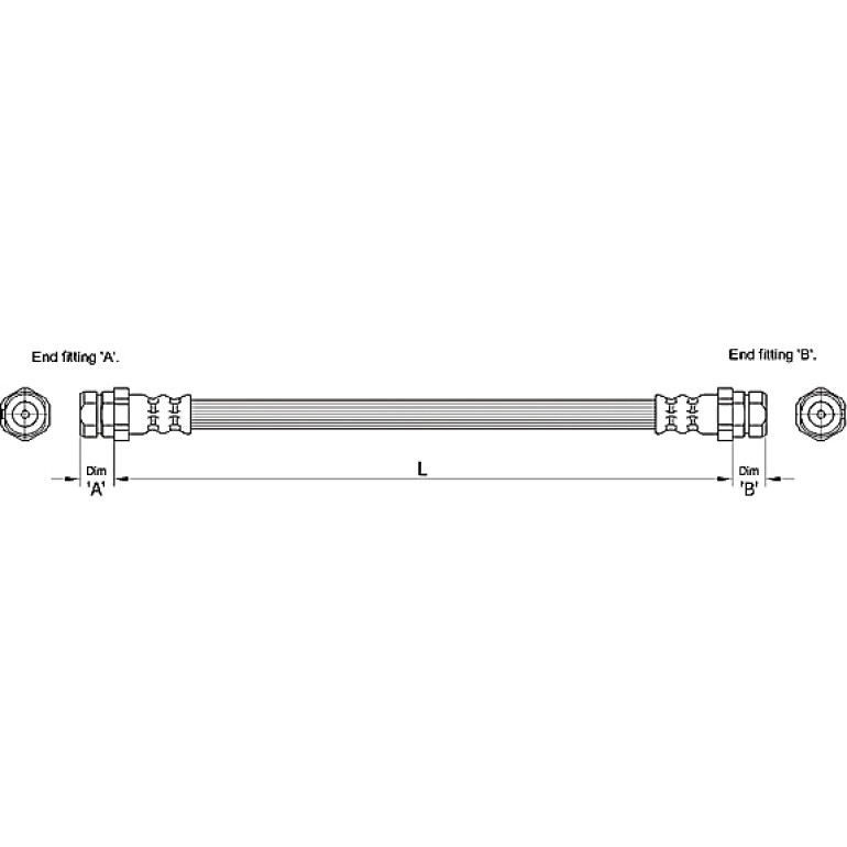 Bremsschlauch 4110244