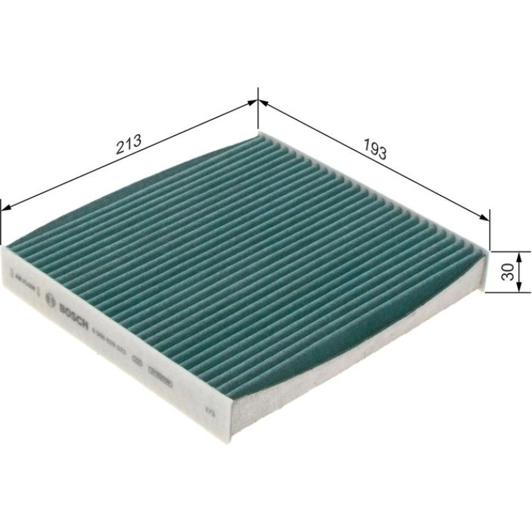 BOSCH 0 986 628 523 Innenraumfilter BOSCH 0 986 628 523 Innenraumfilter