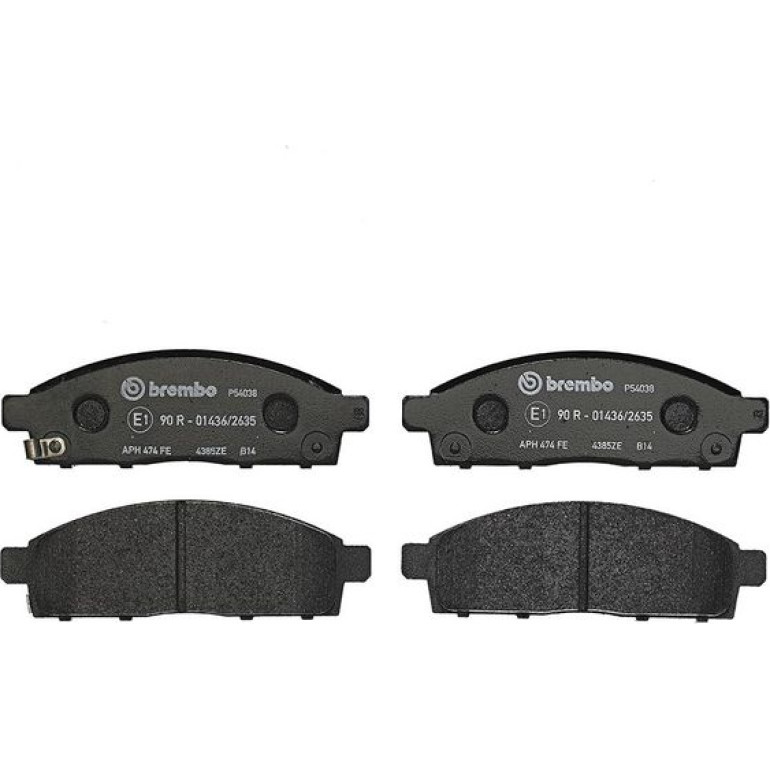 Bremsbelagsatz, Scheibenbremse P 54 038 Bremsbelagsatz, Scheibenbremse P 54 038