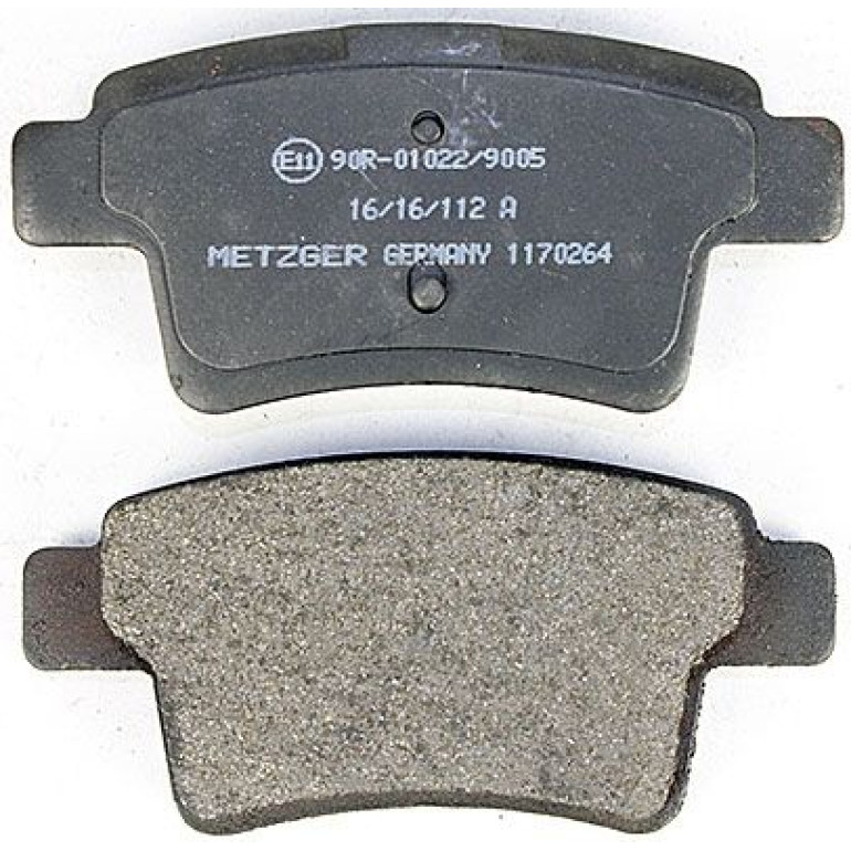 Bremsbelagsatz, Scheibenbremse 1170264 Bremsbelagsatz, Scheibenbremse 1170264