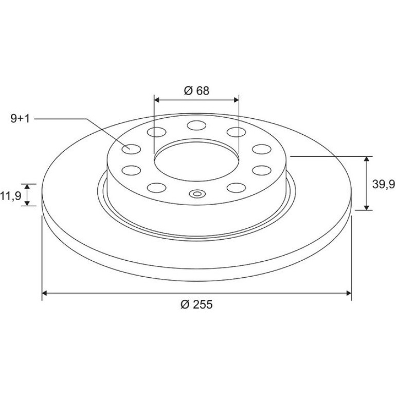 Bremsscheibe 672648