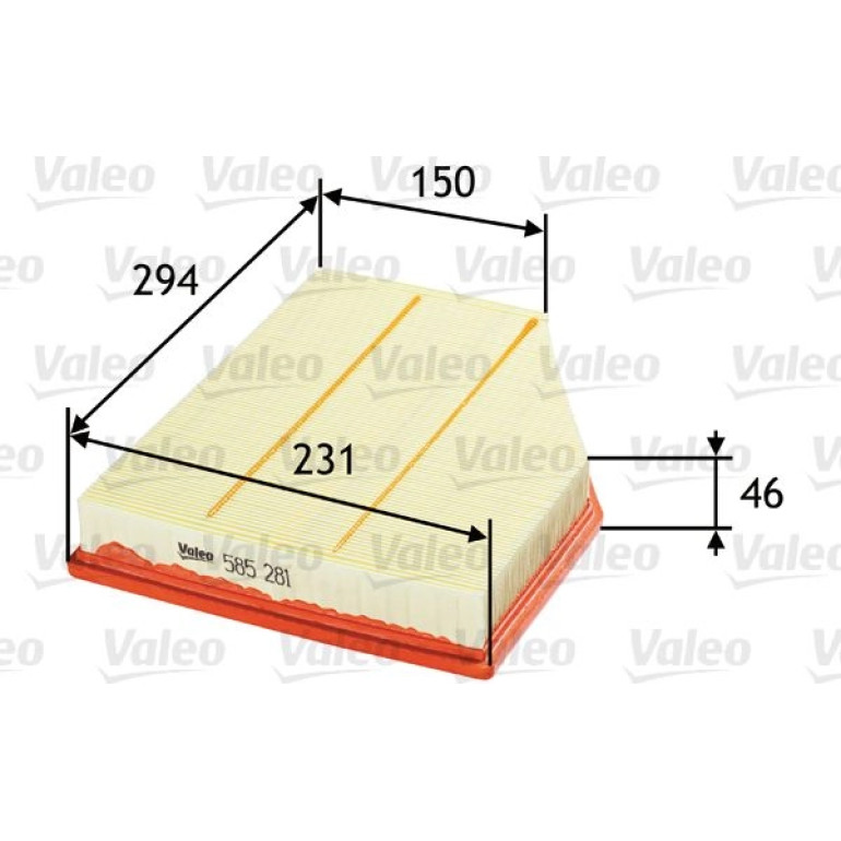 Luftfilter 585281 Luftfilter 585281