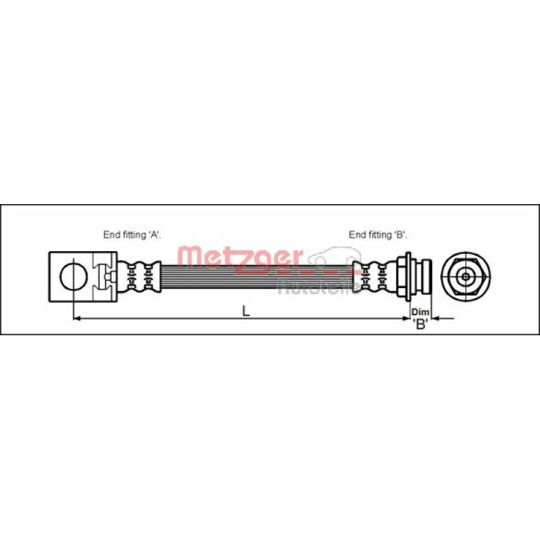 Bremsschlauch 4113524