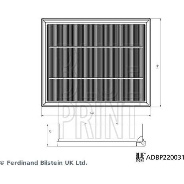 Luftfilter ADBP220031 Luftfilter ADBP220031