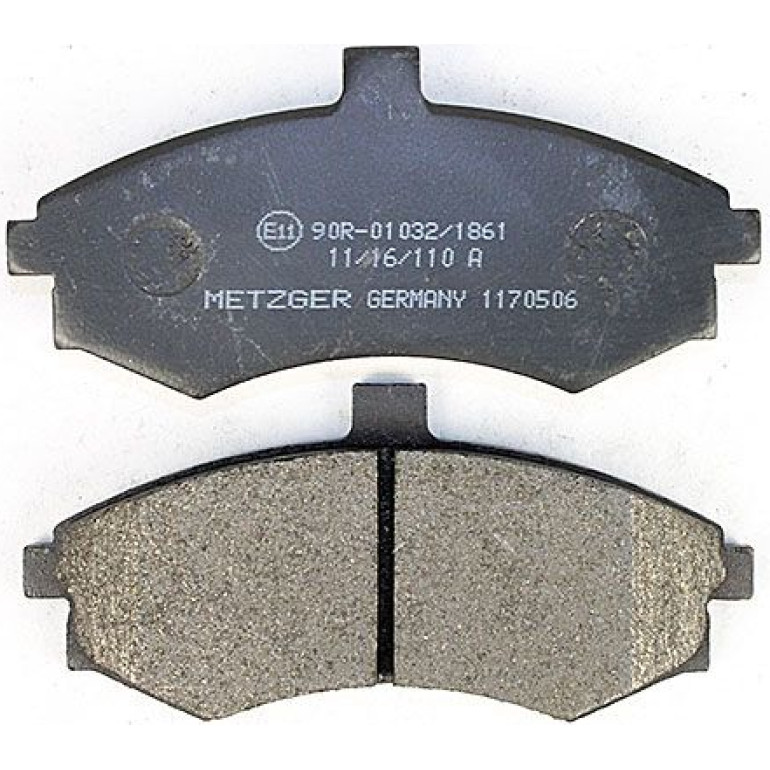 Bremsbelagsatz, Scheibenbremse 1170506 Bremsbelagsatz, Scheibenbremse 1170506