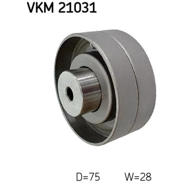 Umlenk-/Führungsrolle, Zahnriemen VKM 21031 Umlenk-/Führungsrolle, Zahnriemen VKM 21031
