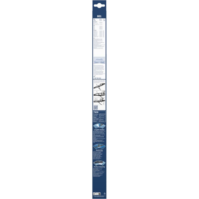 BOSCH 801 Scheibenwischer Twin 3 397 001 801 BOSCH 801 Scheibenwischer Twin 3 397 001 801