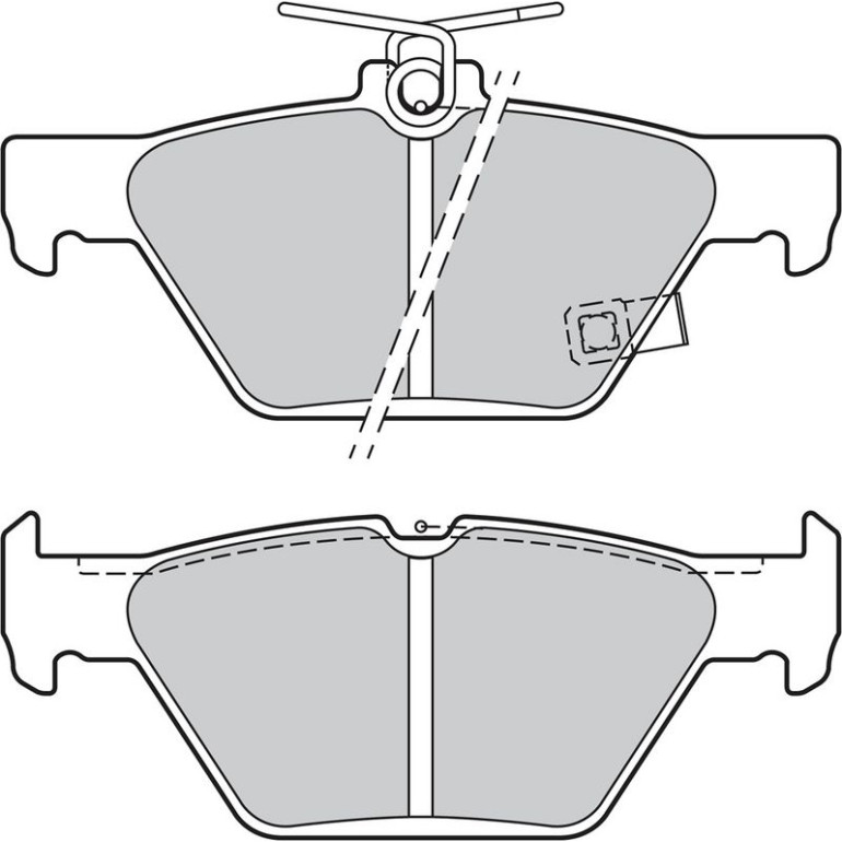 Bremsbelagsatz, Scheibenbremse 601494 Bremsbelagsatz, Scheibenbremse 601494