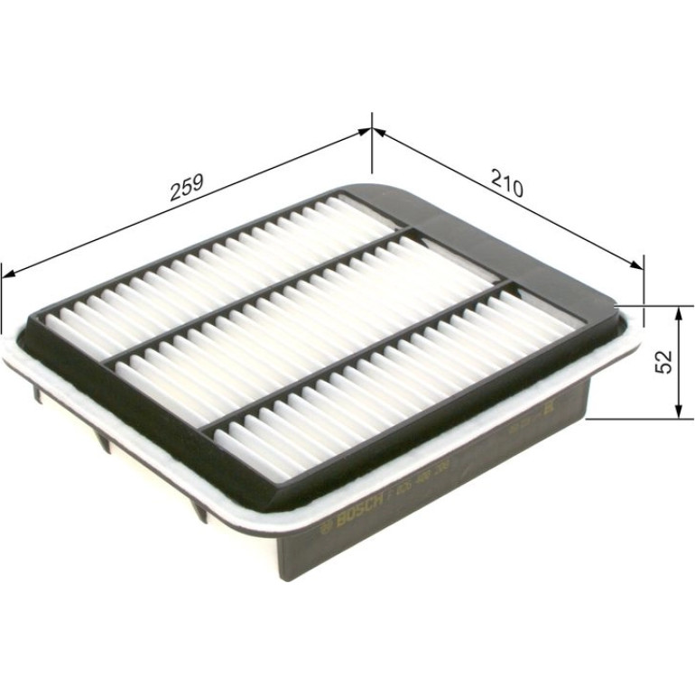 Luftfilter F 026 400 208 Luftfilter F 026 400 208